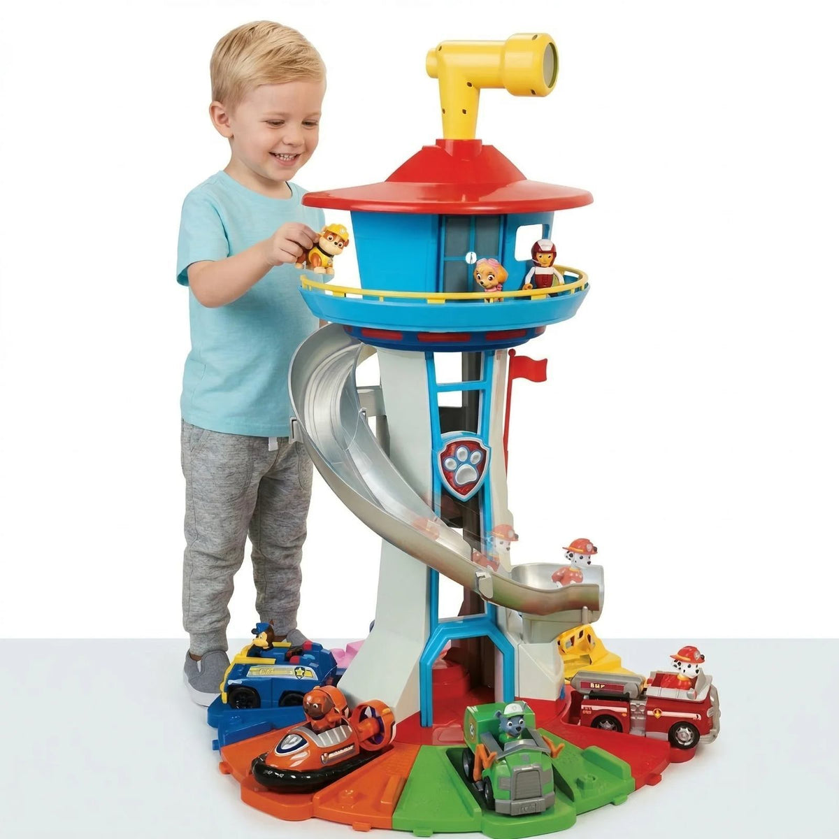 PAW Patrol My Size Lookout Tower with Chase Figure and Vehicle - GIFT