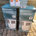Daewoo 3 in 1 7000 BTU Portable Air Conditioner with Remote Control