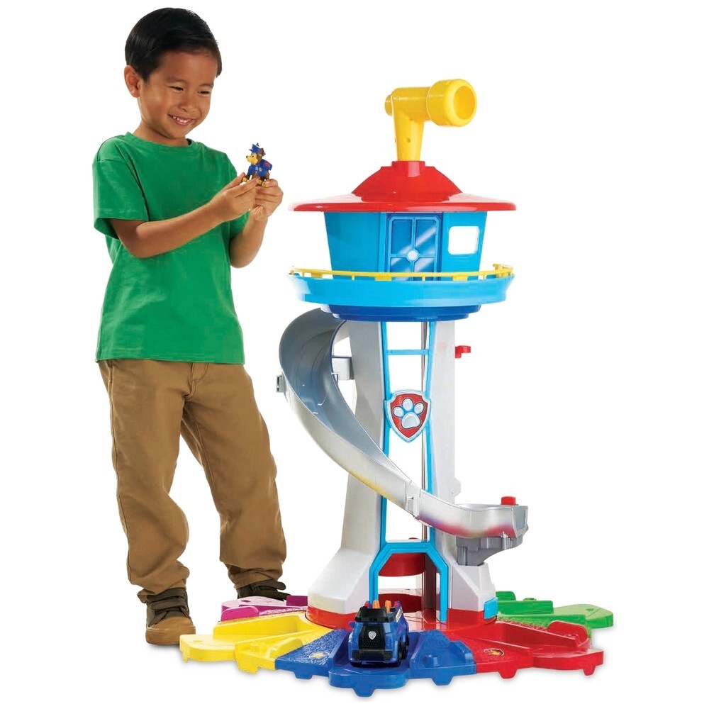 PAW Patrol My Size Lookout Tower with Chase Figure and Vehicle - GIFT